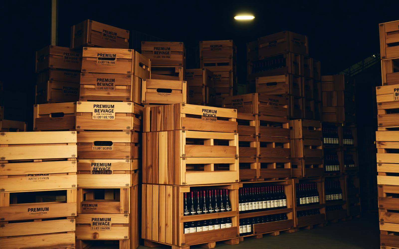 Inside the Select Brands warehouse in Kingston
